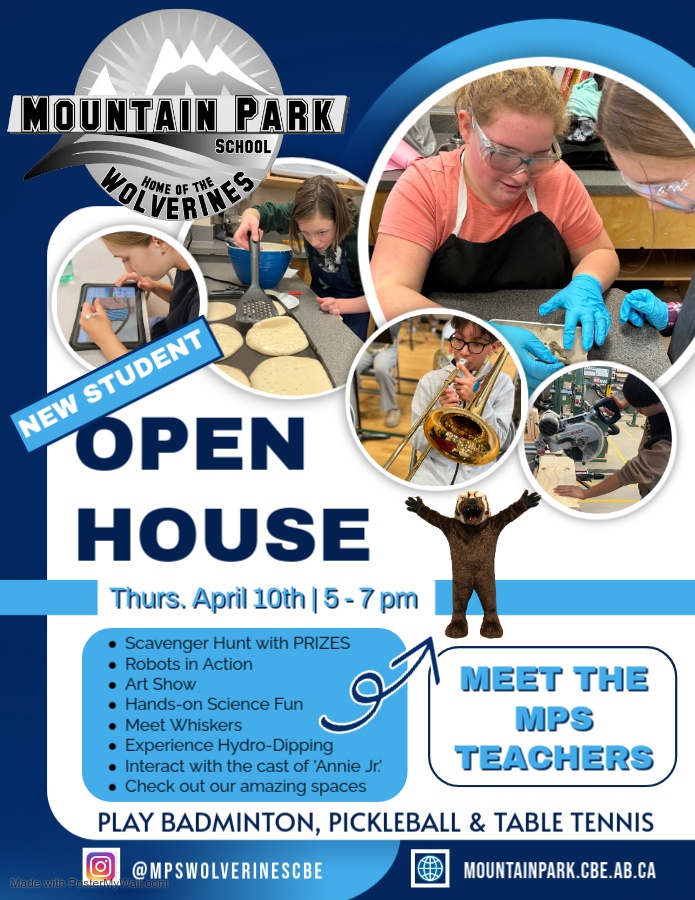 New student open house